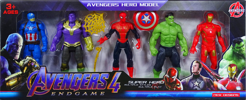 poksi ACTION FIGURE BIRTHDAY PARTY RETURN GIFTS FOR BOYS(Multicolor)