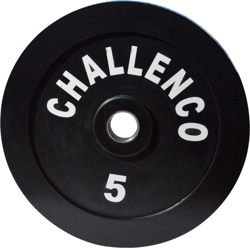 Challenco 5 kg 5Kg Bumper Disc. Home Gym Combo