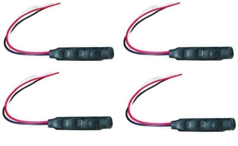 TAAPSEE 4 Pieces CCTV Audio Surveillance Microphone MIC for CCTV Camera Systems Camera Microphone