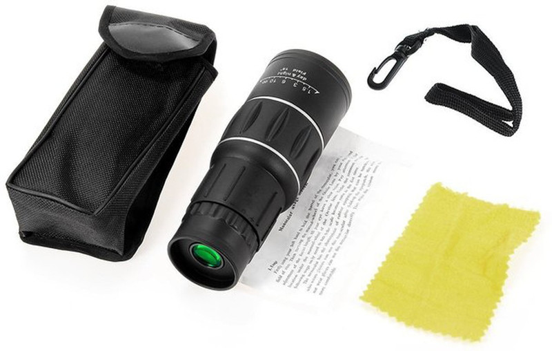 JVA 16x52Portable Monocular Telescope Monocular Monocular(60 mm , Black)