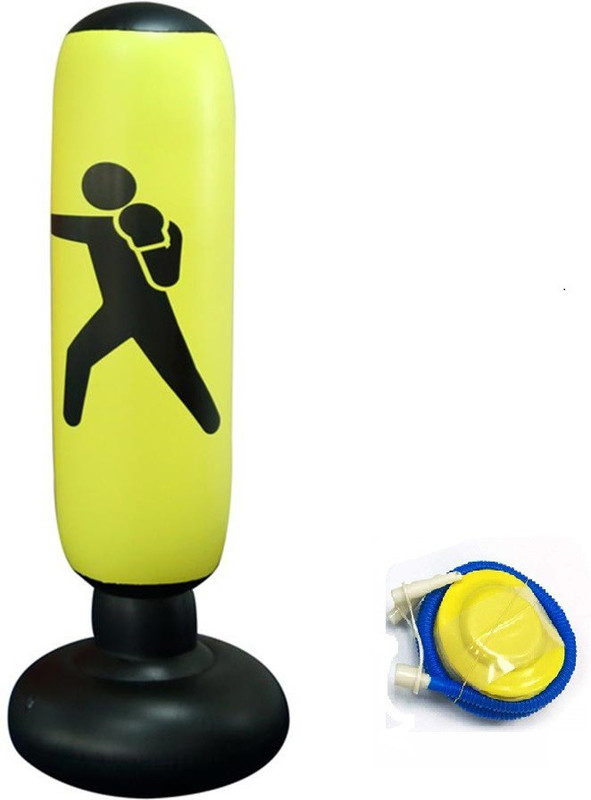 IRIS Inflatable Free Standing Boxing Bag for Immediate Bounce-Back 5 ft for Practicing Standing Bag(5 Feet, 60 inch)