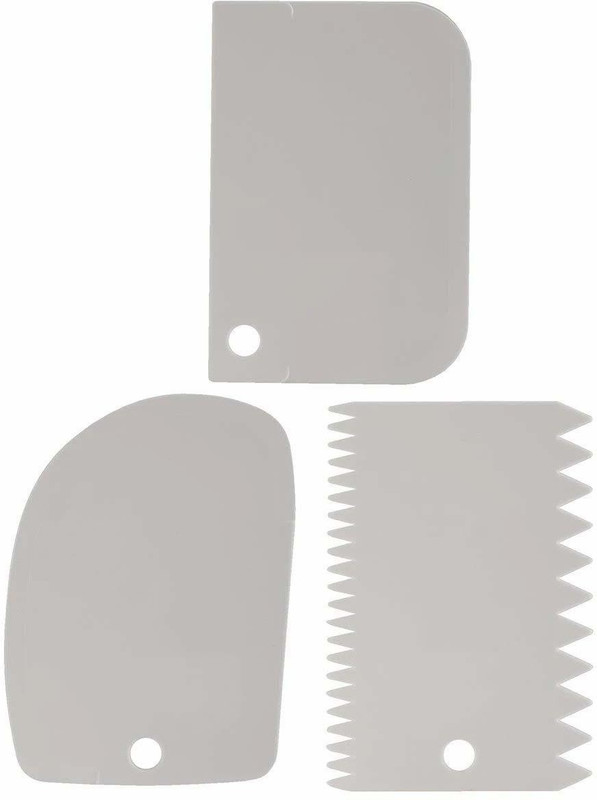 divine mart Baking Smoother & Polisher(White)
