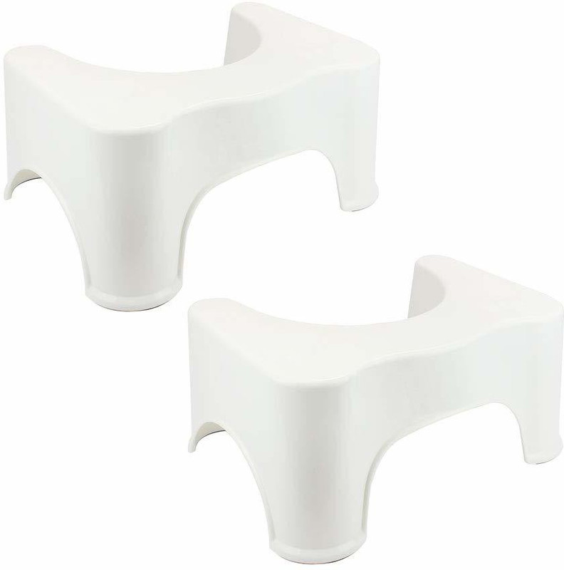 BHADIYADRA EMPIRE Squatty Potty Stool Potty Seat(White)