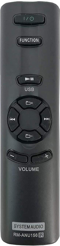 LipiWorld SA-D20 SA-D40 SA-D10 SA-WMS10 SA-WID7 Multimedia Speaker System Remote Sony Remote Controller(Black)