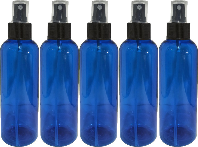 FUTURA MARKET 120ml Blue bottle + White Spray for Handwash/Beauty and Multiple Purpose Pack of 2 120 ml PET Spray Bottle(Pack of 2, Blue)