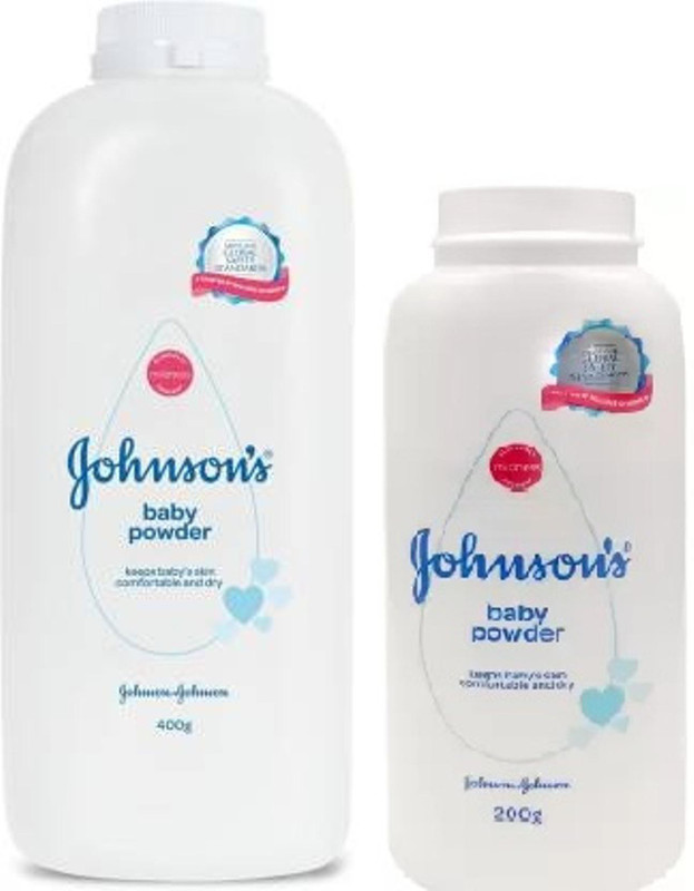 JOHNSON'S Baby Powder 100g*1 Pcs+400g*1 PCs(2 x 300 g)