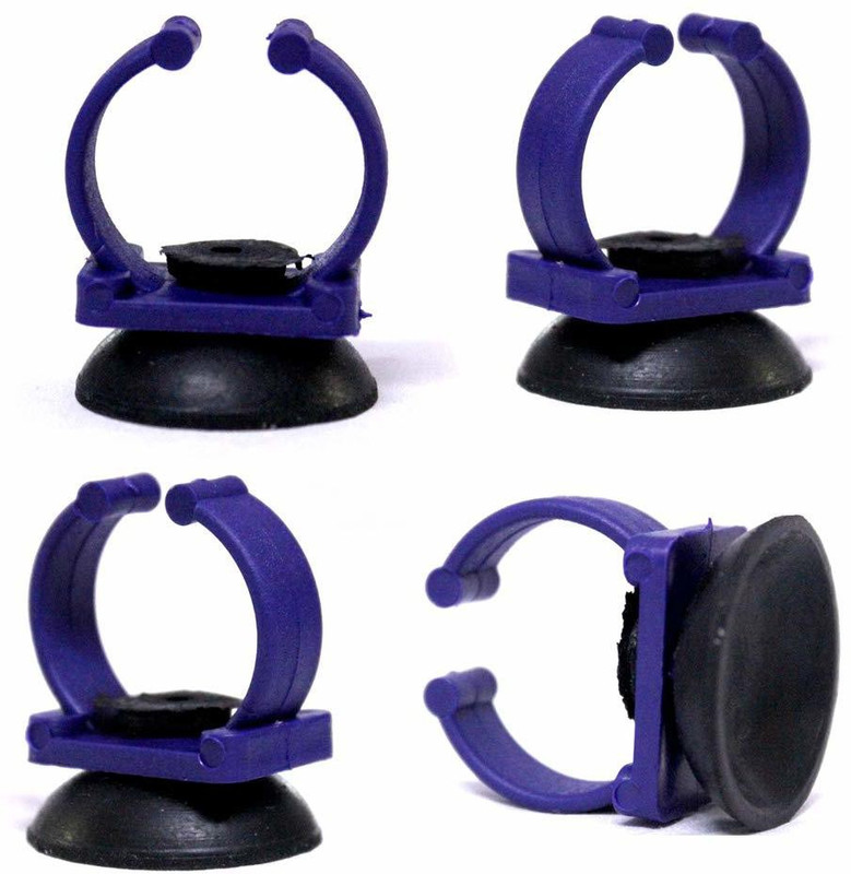 AKSHAT ENTERPRISES _Aquarium Heater/ Light Suction Cups Suckers Clips Holders/Clamps for Fish Tank 8 pc_ Aquarium Tool