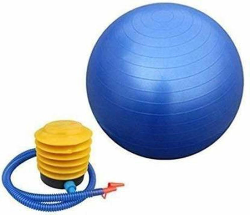 Angel Enterprise Gym Ball Anti Burst 75 cm with Foot Pump for Yoga and Exercise 65 cm Gym Ball Gym Ball(With Pump)