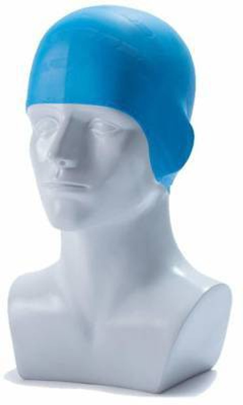 SBR Sports blue SWIMMING CAP Water Aerobics Cap