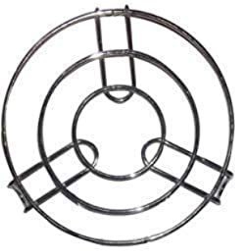 Super HK Round Grill Tray Steamer Rack Pizza/Cake Steel Stand Cookware Tool Stainless Steel Trivet(Pack of 1)
