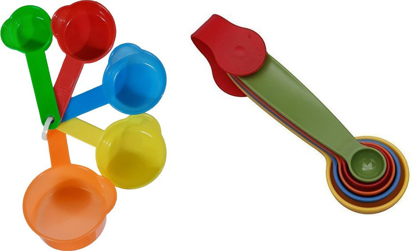 smile4u Measuring Tool for Liquids ZSDF=42D Solids(SET OF 10) Measuring Cup Set(210 ml)