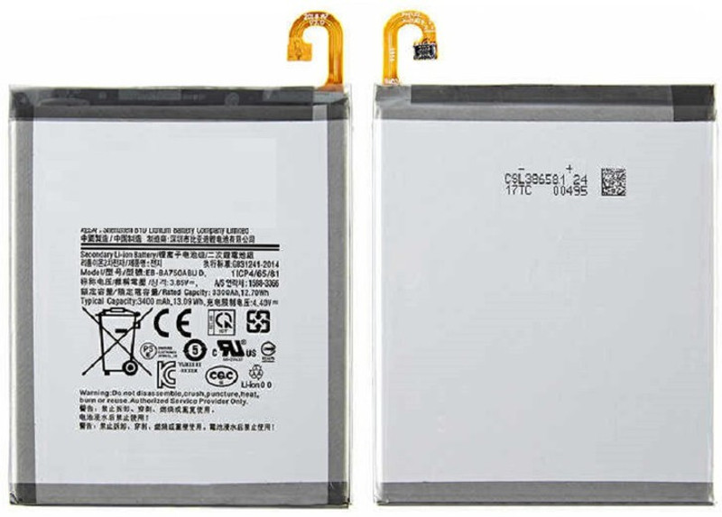 APTIVOS Mobile Battery For  Samsung Galaxy A7 (2018) SM-A750 / Galaxy A10 SM-105F (EB-BA750ABU) 3300 mAh