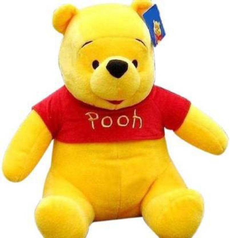 SWARA COLLECTION Stylish Pooh Soft Plush Toy For Kids-40 CM (MULTICOLOR) - 40 mm (Multicolor)  - 40 mm(Multicolor)