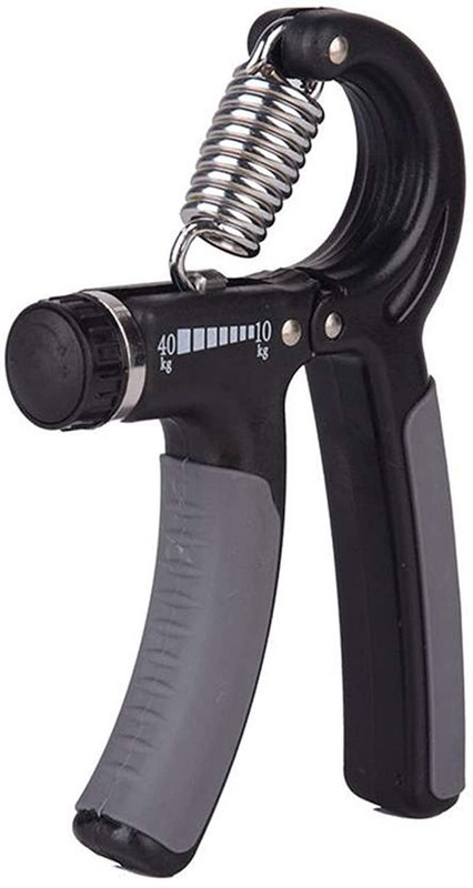 MODERNWOMANIA Hand Gripper For Best Hand Exerciser Grip Adjustable Hand Grip/Fitness Grip(Grey, Black)