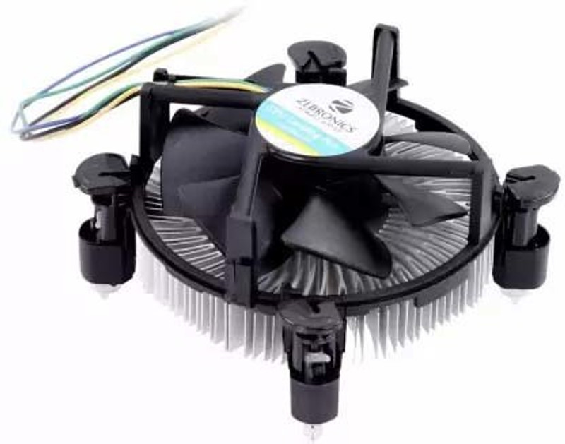 ZEBRONICS MSC200 Cooling Fan Processor Cooler(Black)