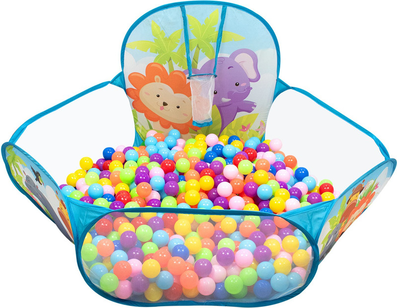 ITOYS Ball Pool with 50 Balls for Kids/ Ball Games for Toddlers/ Multicolor Balls in Ball Pool(Multicolor)