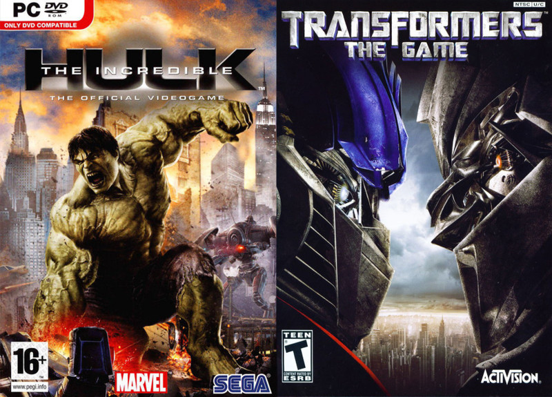 HULK & TRANSFORMERS pc game for pc (standard)(offline full game, for PC)