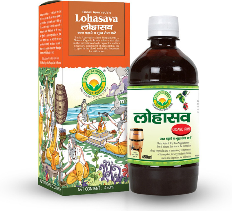 Basic Ayurveda Lohasava(Pack of 4, 1800 ml)