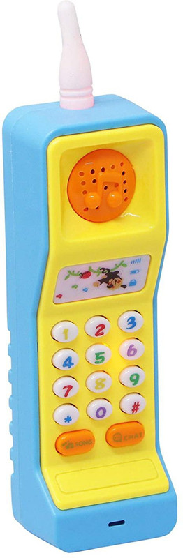 vworld Toy with Light and Sound, Mobile Toy with Number and Keypress Sounds(Multicolor)