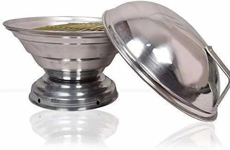 batiwala Batiwala Gas Bati Tandoor & Bati Oven 2 kg Roaster(Silver)