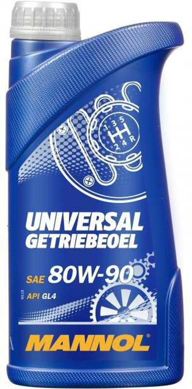 MANNOL 8107-1 MANNOL Universal SAE 80W-90 API GL-4 Gear Oil(1 L, Pack of 1)