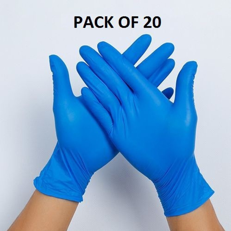 DM SPECIALLY FOR SPECIALIST Quality Tested gloves for all kinds of healthcare procedures and general usage. Nitrile Examination Gloves (Pack of 30) MEDIUM SIZE Nitrile Examination Gloves(Pack of 30)