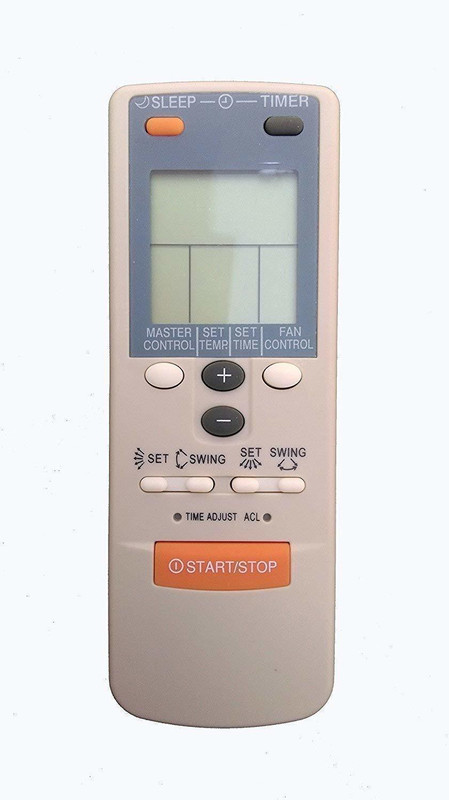 Hybite O General AC Remote Compatible with O General AC (Match Exisiting Remote Key by Key for Better Performance)Hitachi AC Remote Controller(White)
