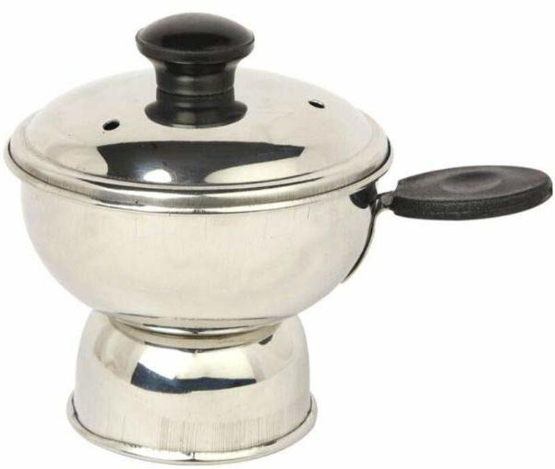 subaa SucStainless Steel Chiratta Puttu Maker- Silver Stainless Steel Steamer(1 L)