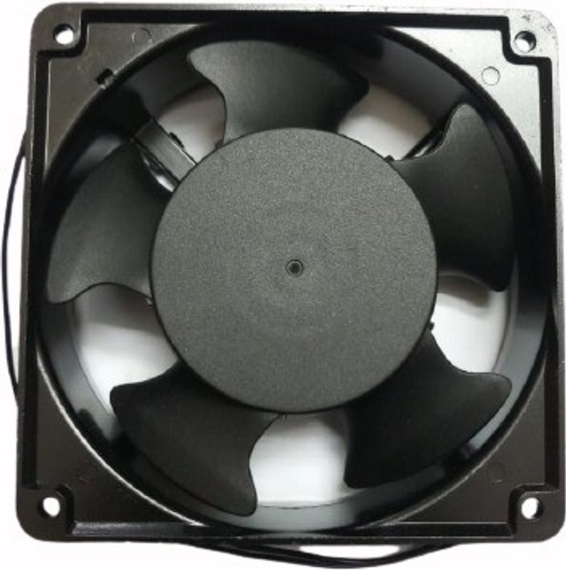 REGENTECOM Fan120 mm 220 V AC Panel Fan control (BLACK) 0 mm Exhaust Fan(BLACK)