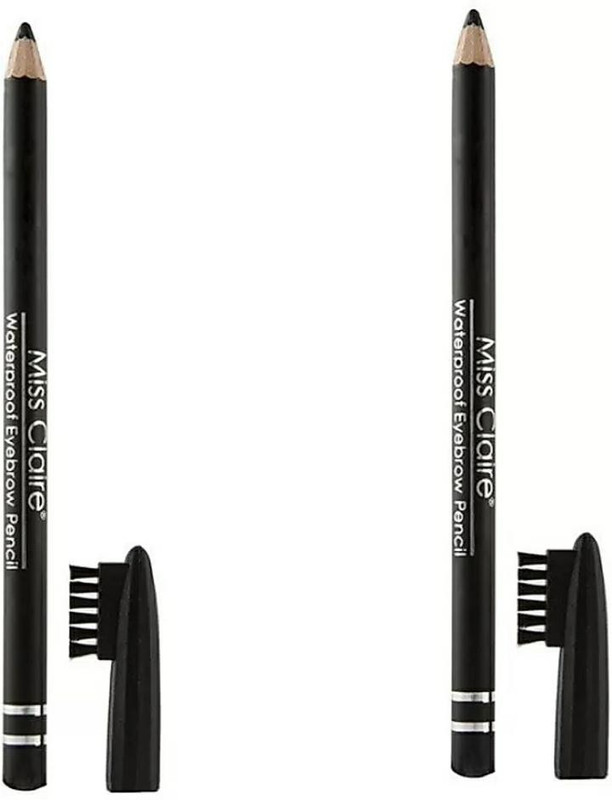 Miss Claire pack of two waterproof black eyebrow pencil(black)