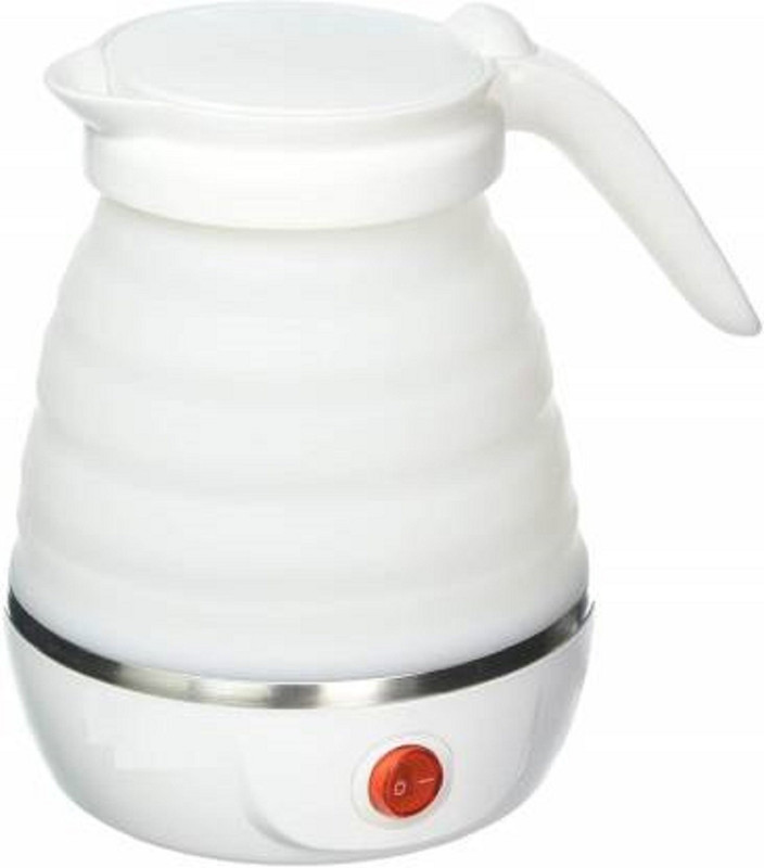 DN BROTHERS Collapsible Silicone Tea Kettle Lightweight Portable Silica Gel(Multicolor) Beverage Maker(0.6 L, Multicolor)
