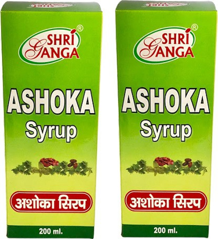 shriganga Ashoka syrup(Pack of 2, 200)