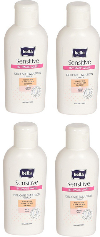 Bella Intimate Wash Sensitive 100 ML (Pack of 2) Intimate Wash(200 ml)