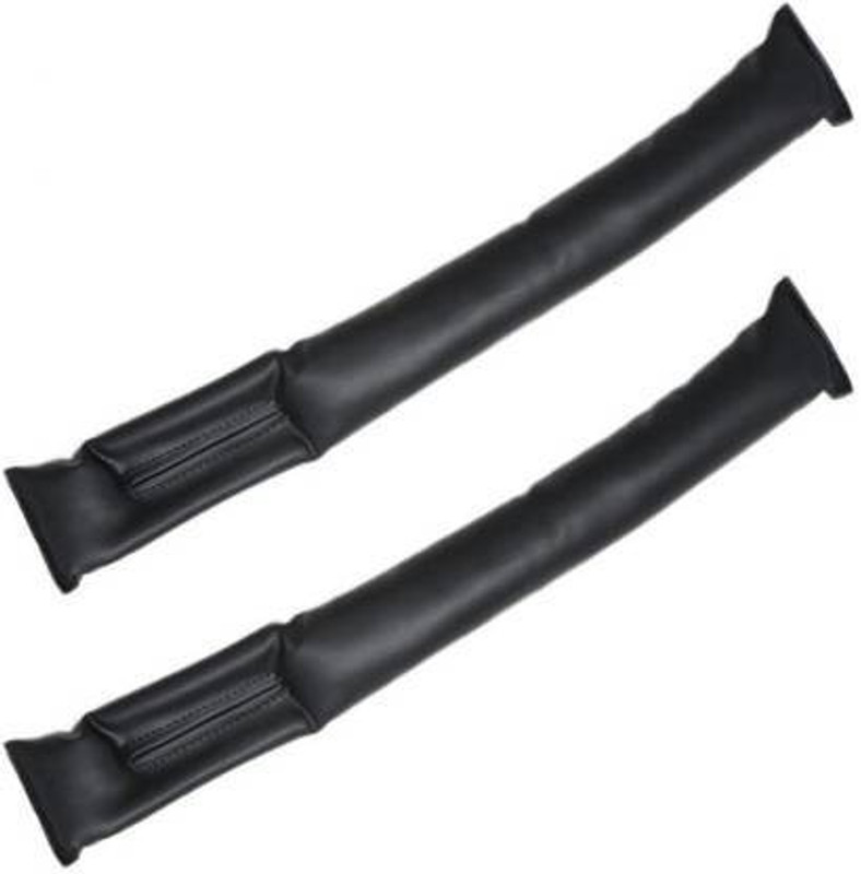 Auto Oprema Universal Leatherite Car Seat Gap Spacer Filler Padding (Set of 2) Black Car Side Seat Catcher(0 L)