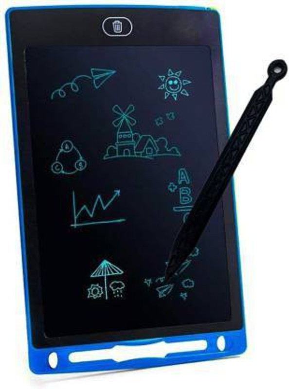 Backet ELECTRIC SLATE GREEAN COLOUR FOR ALL KIDS WITHOUT CHALK AND PENCIL SMART SLATE(Black)