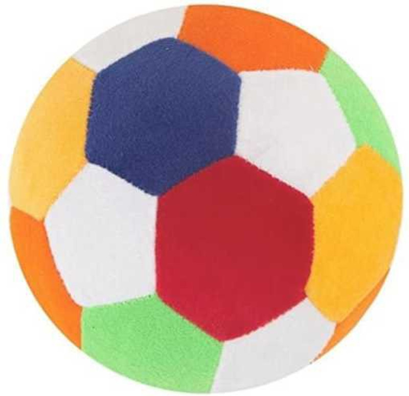Rk SOFT COTTON FOOTBALL FOR KIDS  - 20 cm(Multicolor)