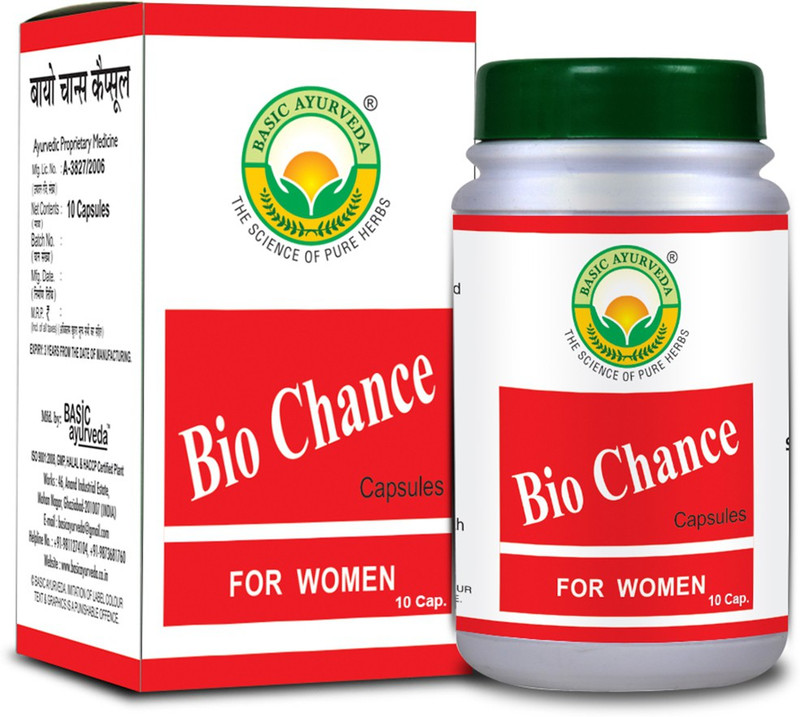 Basic Ayurveda Bio Chance Capsule Pack Of 2(Pack of 6, 60 Capsules)
