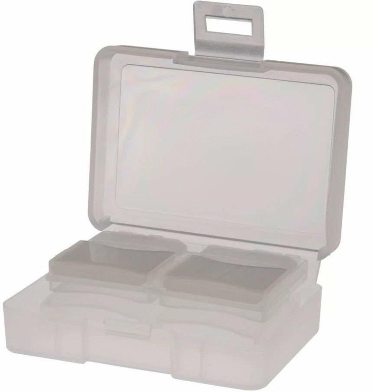 MILLETS 8 in 1 SD SDHC Memory Card Case Holder(Pack of 1) Camera Bag(White)