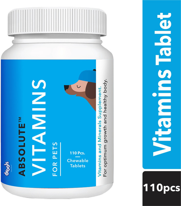 Drools Vitamin Tablet - 50 Pieces Pet Health Supplements(200 g)