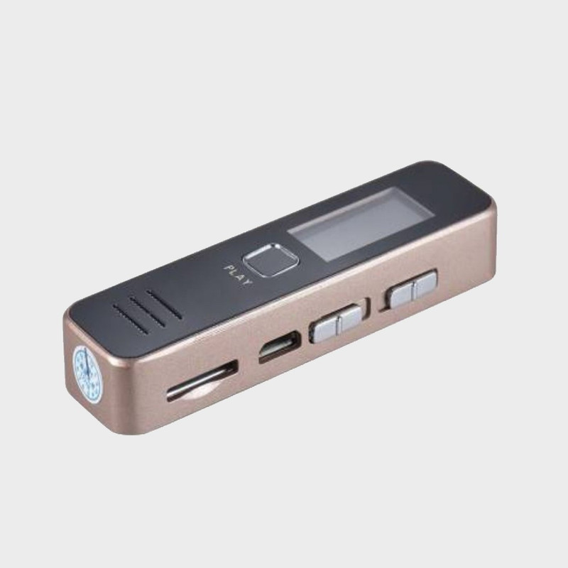 PAROXYSM Digital Voice Recorder MP3 Player Mini Voice Recording Dictaphone 20-hour Recording NA Voice Recorder(0 inch Display)