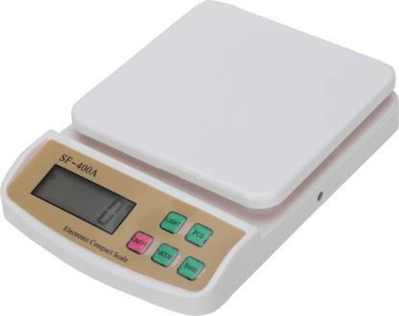 Thermocare Digital Kitchen Compact Design Weighing Machine Scale Under 10 kg Weighing Scale(Off White)