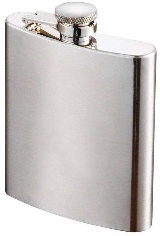 CBOX Pocket Carry Slim & Compact Liquor Or Alcoholic Beverages Wine Whiskey Holder Hip Flask(210 ml)