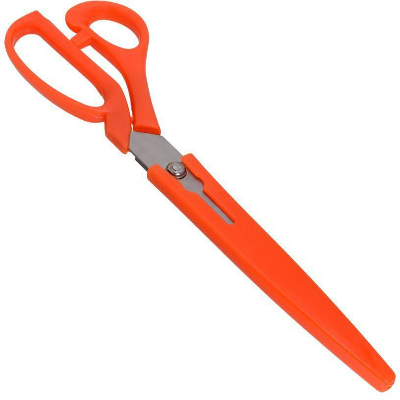 kanakdecor Scissor-PGO Stainless Steel All-Purpose Scissor(Orange, Pink, Green, Pack of 2)