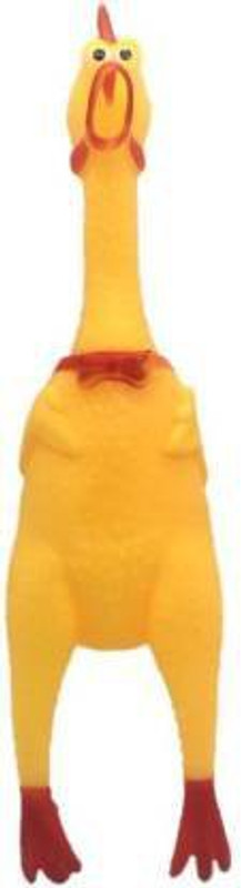DogTrust Pets Empire Dog Toys,Pets Empire Yellow Screaming Rubber Chicken Pet Dog Toy Squeak Squeaker Chew Rubber Chew Toy For Dog Rubber Chew Toy, Squeaky Toy For Dog