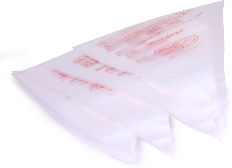 OBIFEMA ENTERPRISES 100 pcs Practical Cake Disposable Piping Icing Bags Plastic Disposable Piping Bags Kitchen Tool Set(White, Baking Tools)