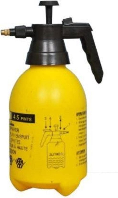 kisann kraft Hand Operated 2 LTR Small Pressure Sprayer 2 L Hand Held Sprayer (Pack of 1) 2 L Hand Held Sprayer(Pack of 1)