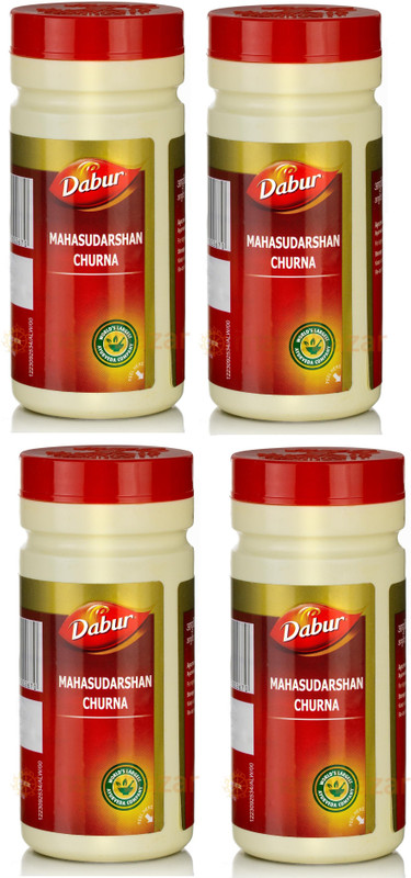 Dabur Mahasudarshan Churna for The Management of All Types of Fevers (Pack of 4)(Pack of 4, 240)
