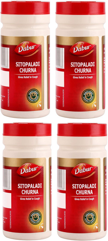 Dabur Sitopaladi Churna for Giving Relief in Cough (Pack of 3)(Pack of 3, 180)