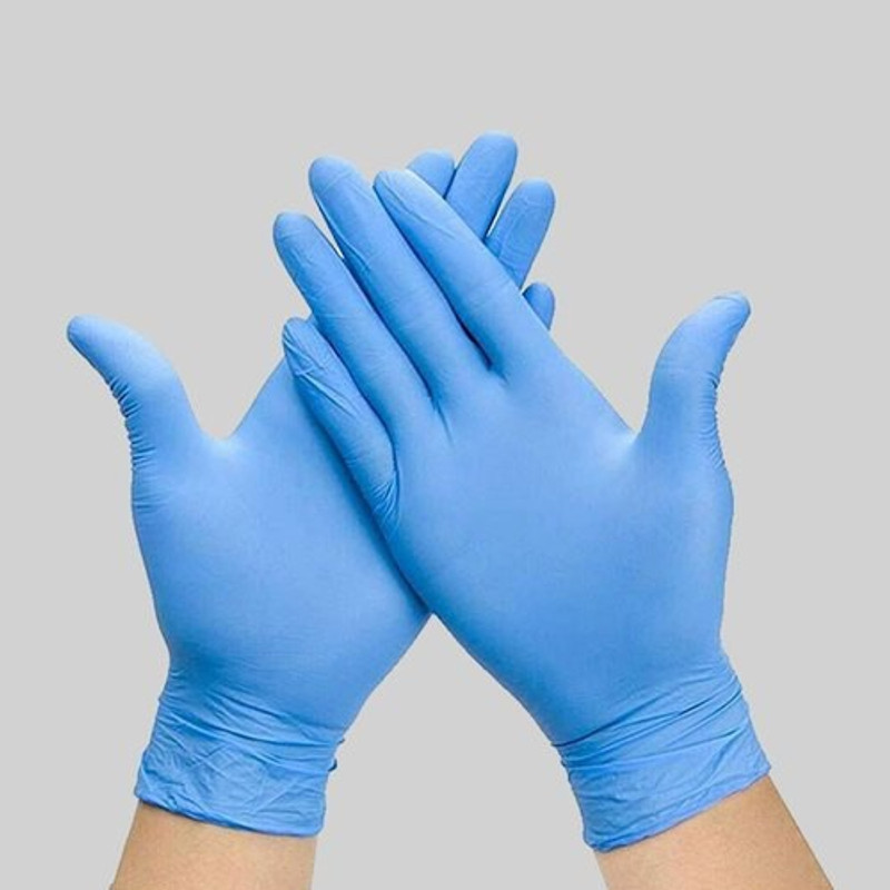 DM Eco Powder-Free Disposable Multipurpose Medical Grade Nitrile Hand Gloves Stretchable Gloves For Washing, Cleaning, Kitchen & Garden Use Disposable Nitrile Surgical Gloves Medical Grade Hand Protection Rubber Glove for Hospital, Clinic, Sanitary & Kitchen Nitrile Surgical Gloves(Pack of 20)