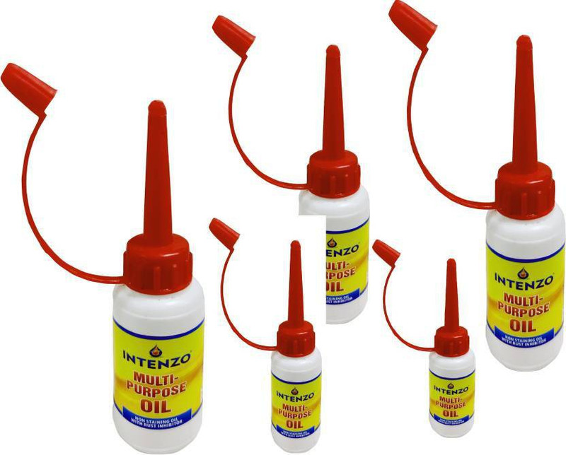 intenzo Multi Purpose Oil For Machine and hand Tools(Pack of 5) Manual Pump(100 g Pack of 5)